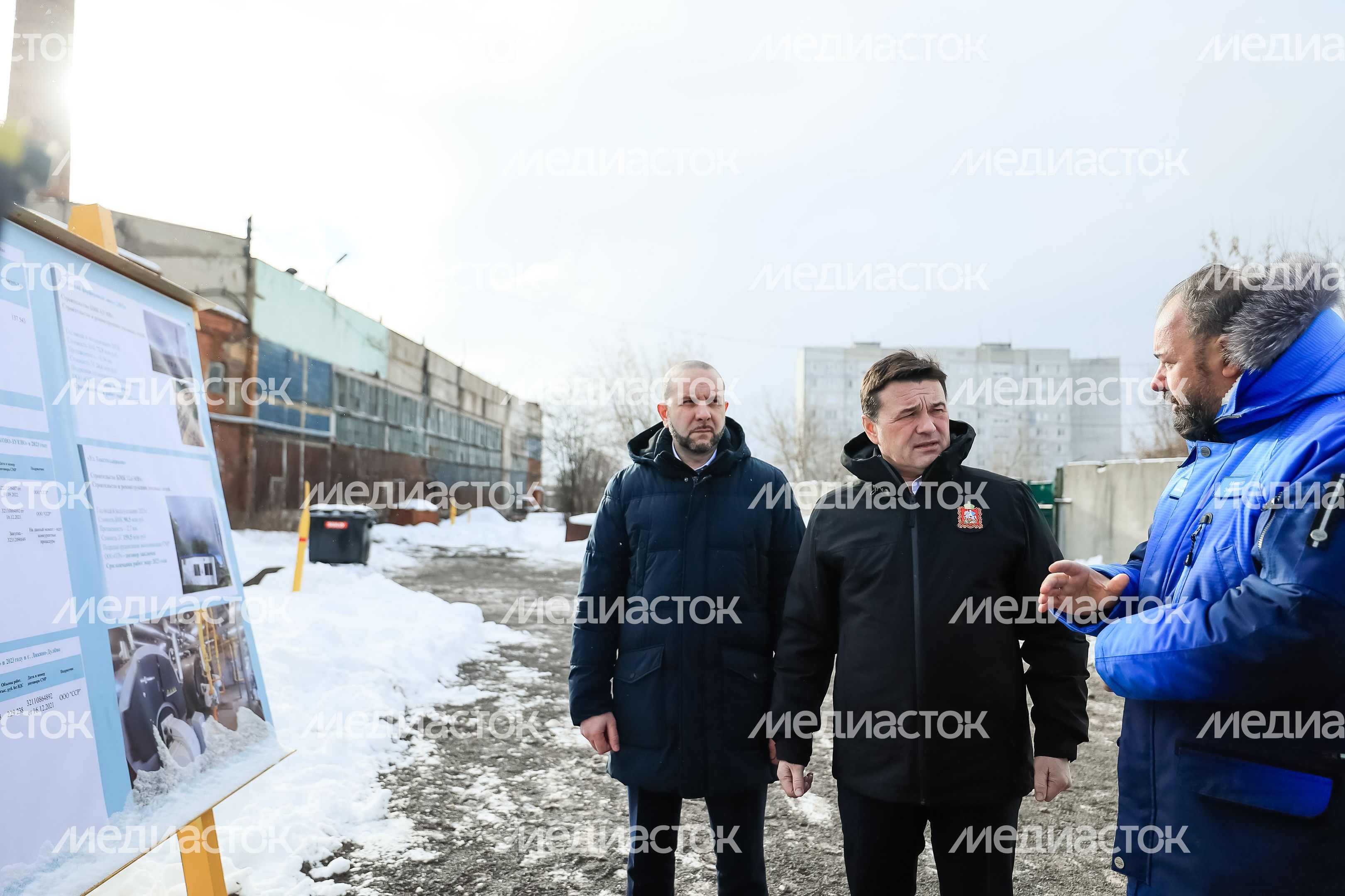 Посещение губернатором котельной в Ликине-Дулеве