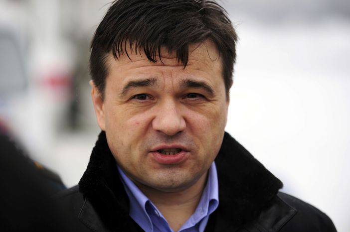 Андрей Воробьев на выездном совещании в Химках