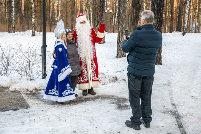 Резиденция Деда Мороза в детском городке «Сказочный»
