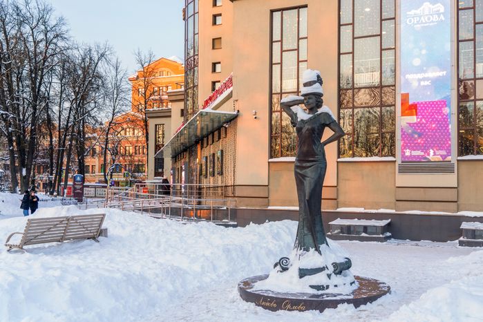 Зимние виды Звенигорода
