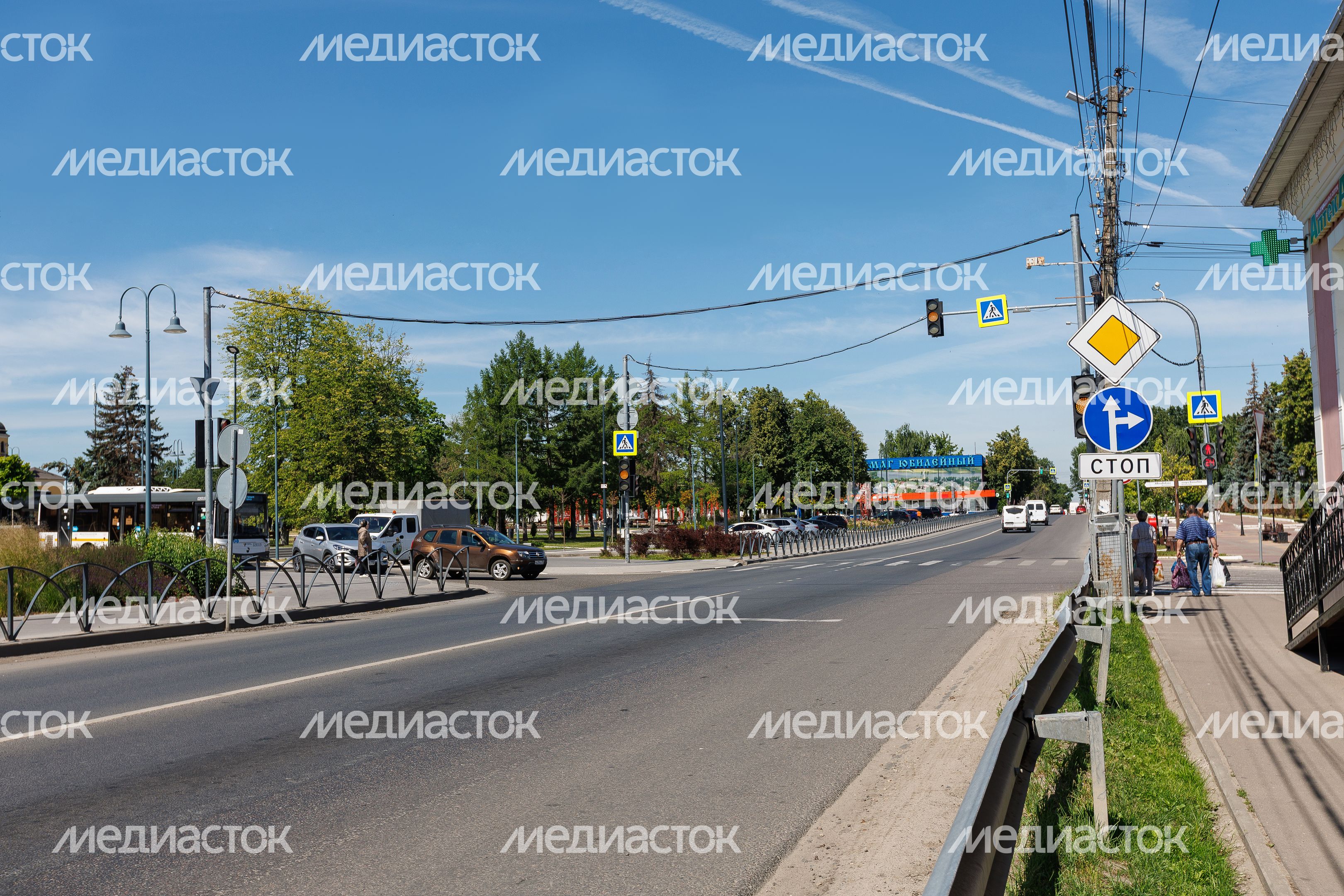 Летние виды города Бронницы