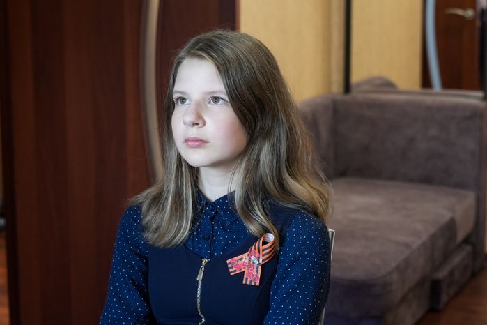 Ветерана ВОВ Клавдию Ровинскую поздравили с Днем Победы