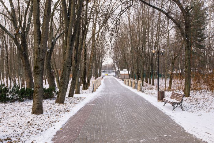 Химки. Парк культуры и отдыха имени Л.Н. Толстого. Зима