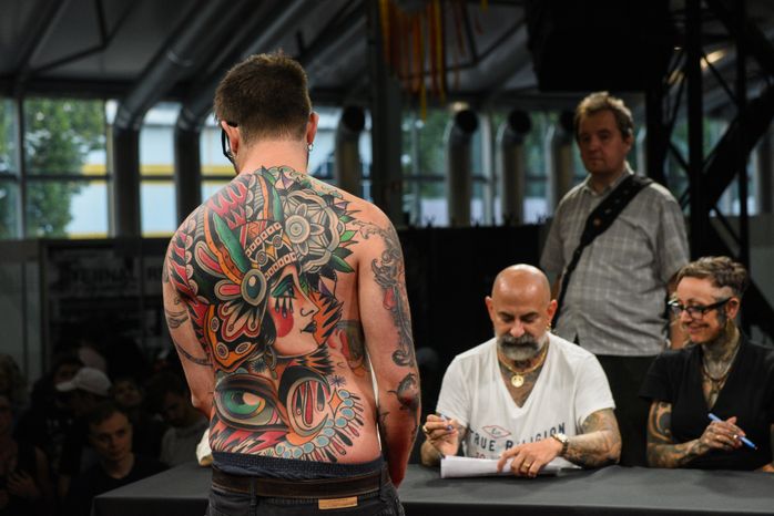 Открытие фестиваля «Russian Tattoo Expo» в Москве