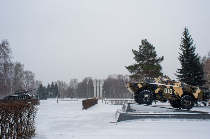Зимние виды города Королёв