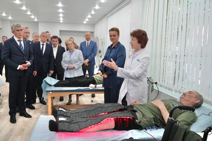 Открытие многопрофильного центра реабилитации "Голубое" в г.о. Солнечногорск