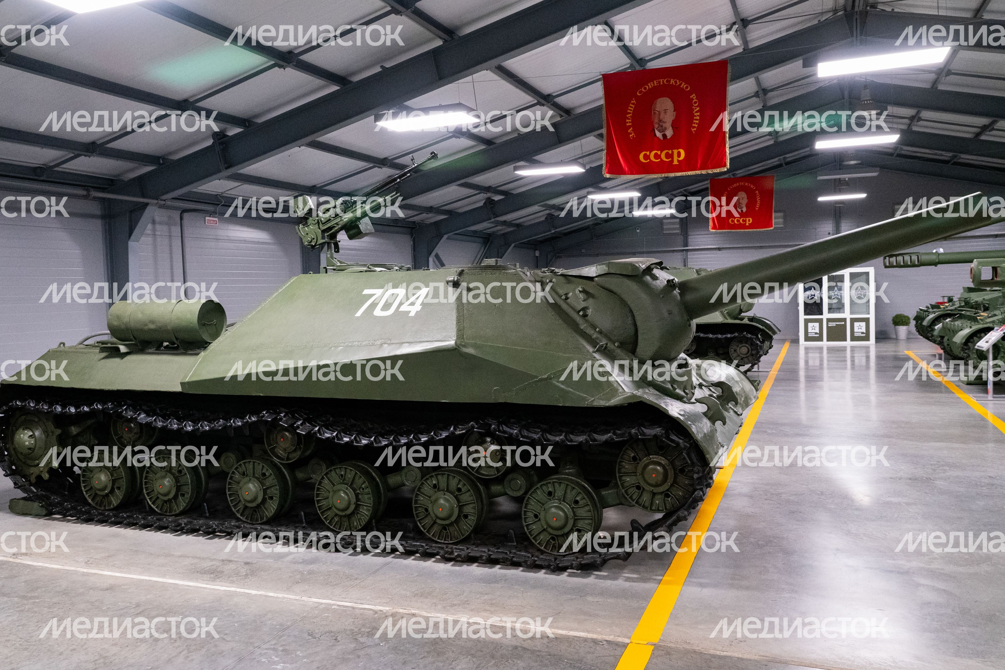 Танковый музей в парке "Патриот"