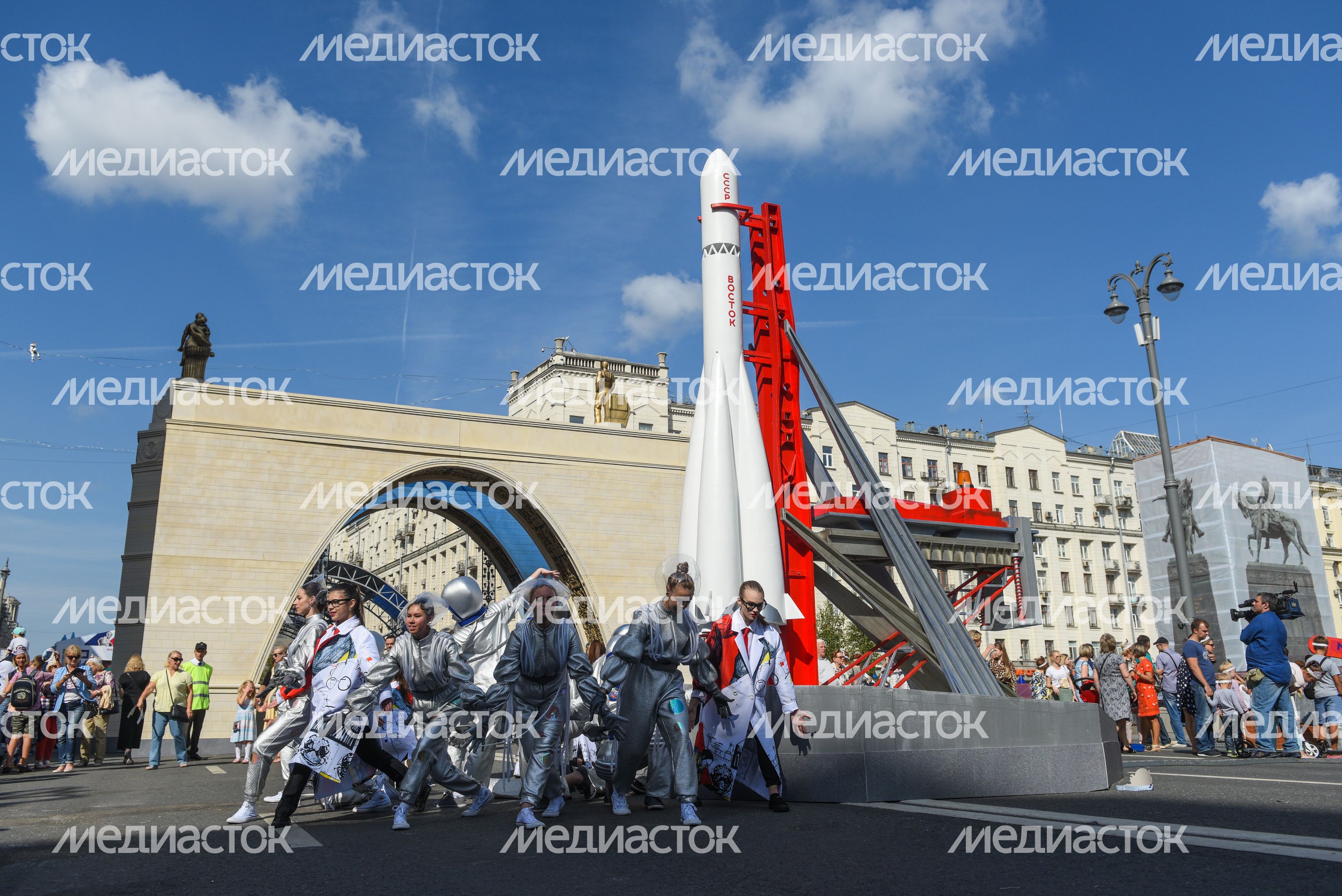 Празднование Дня города в Москве