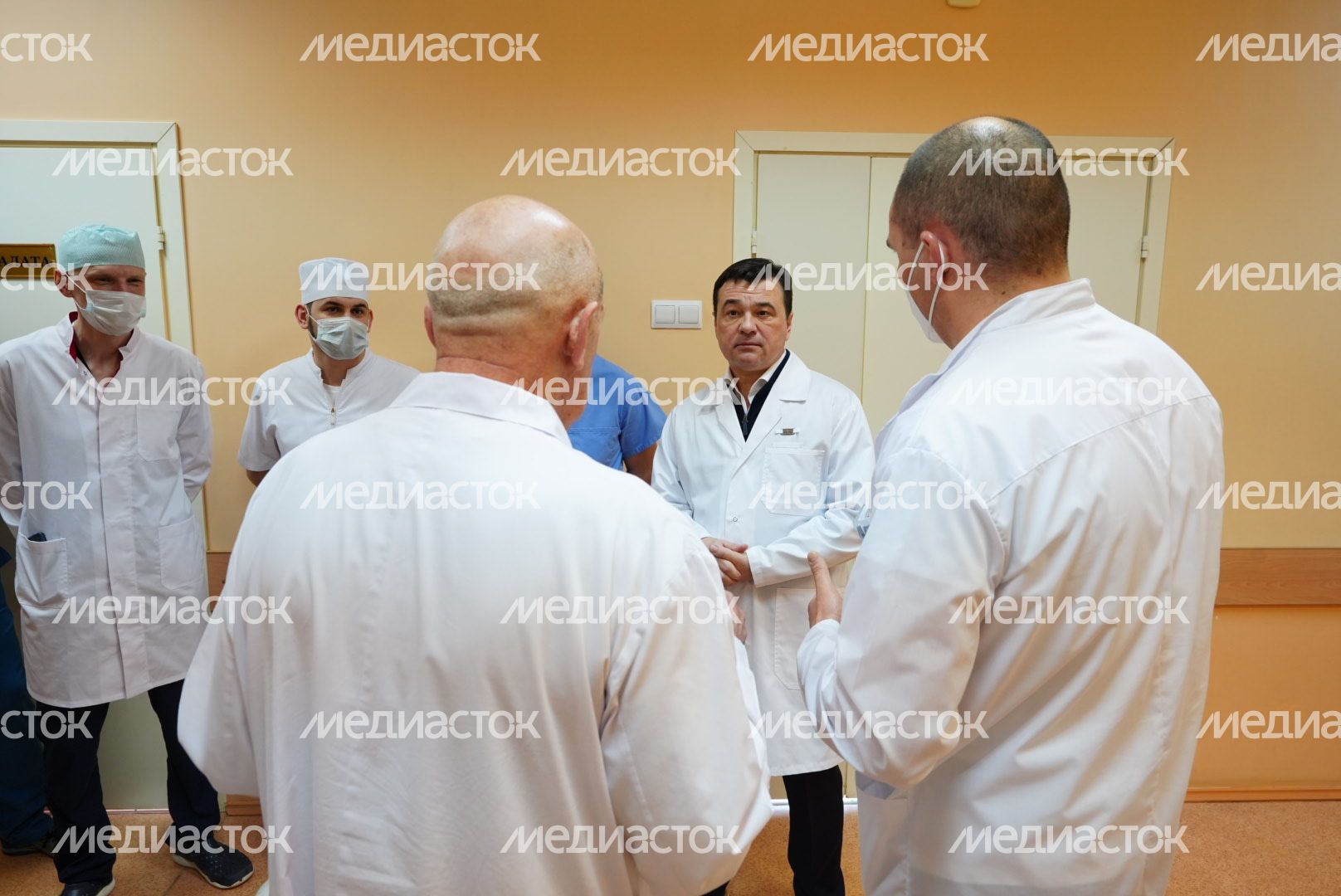 Посещение Губернатором Подмосковья Воскресенской областной больницы