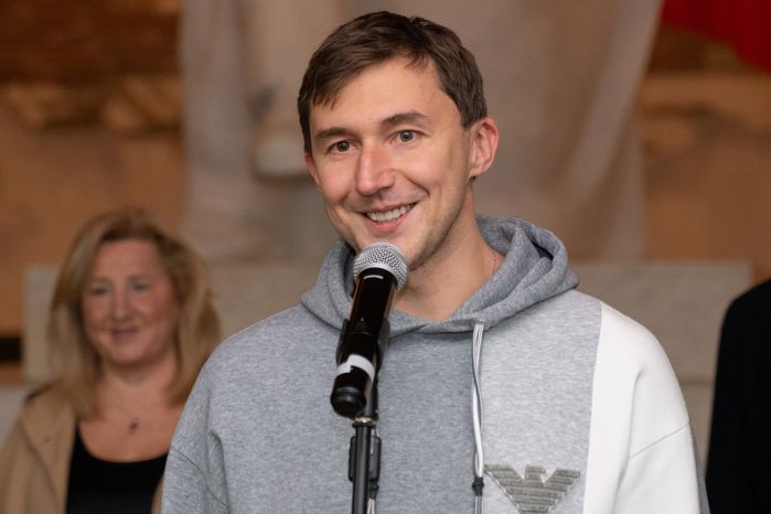 Гостем шахматного фестиваля стал чемпион мира Сергей Карякин
