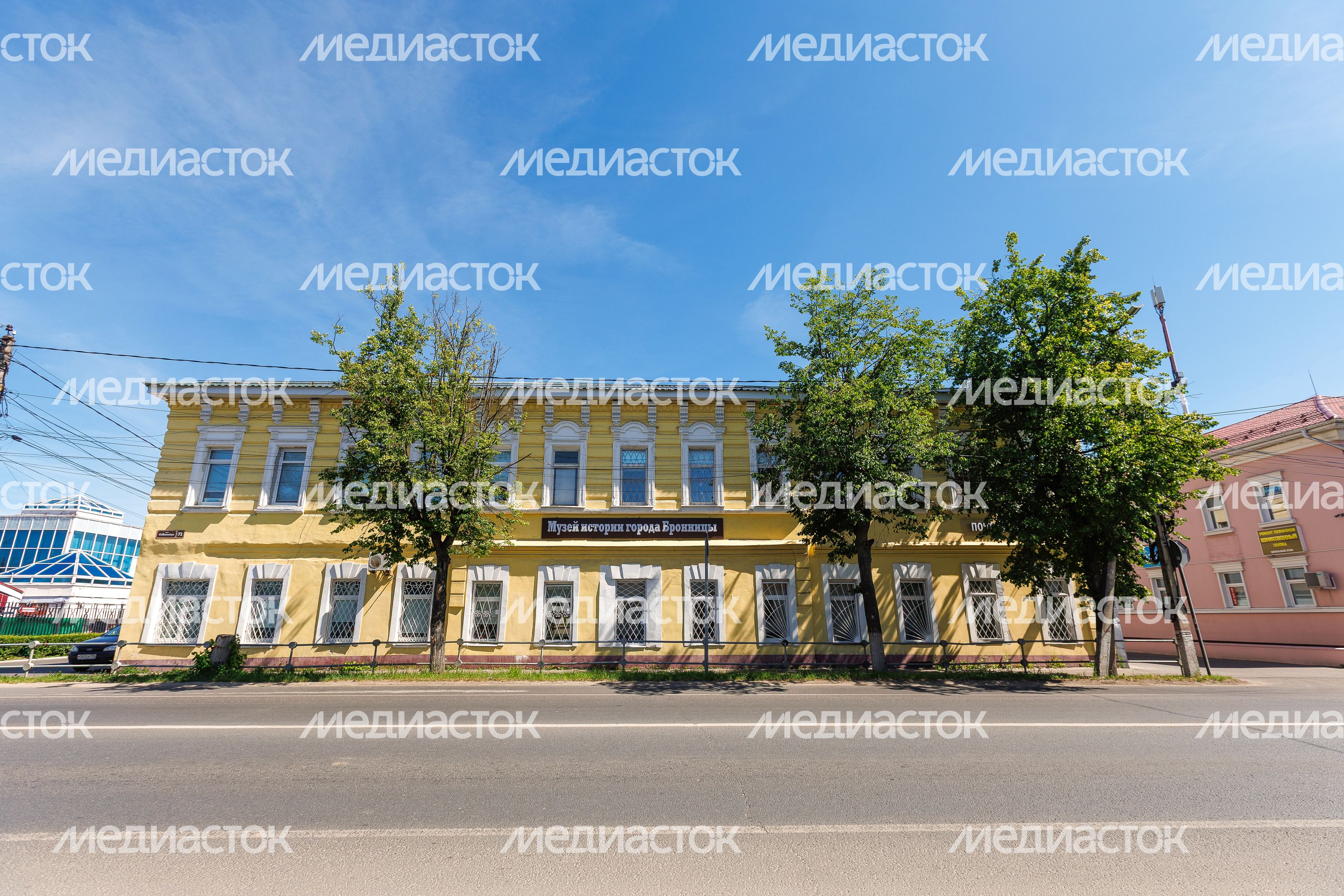 Летние виды города Бронницы