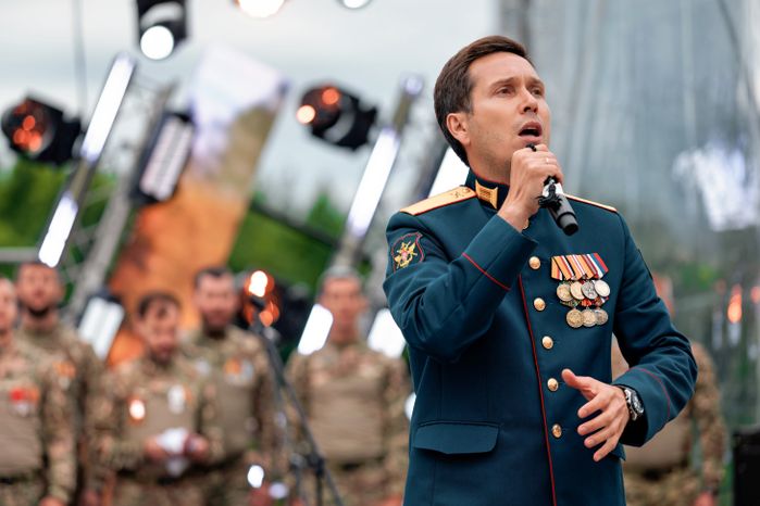 Хор защитников Отечества под руководством ветерана СВО Георгия Сызранцева на фестивале современной этнической культуры