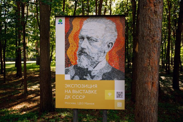 Дубна. Мозаики Нади Леже