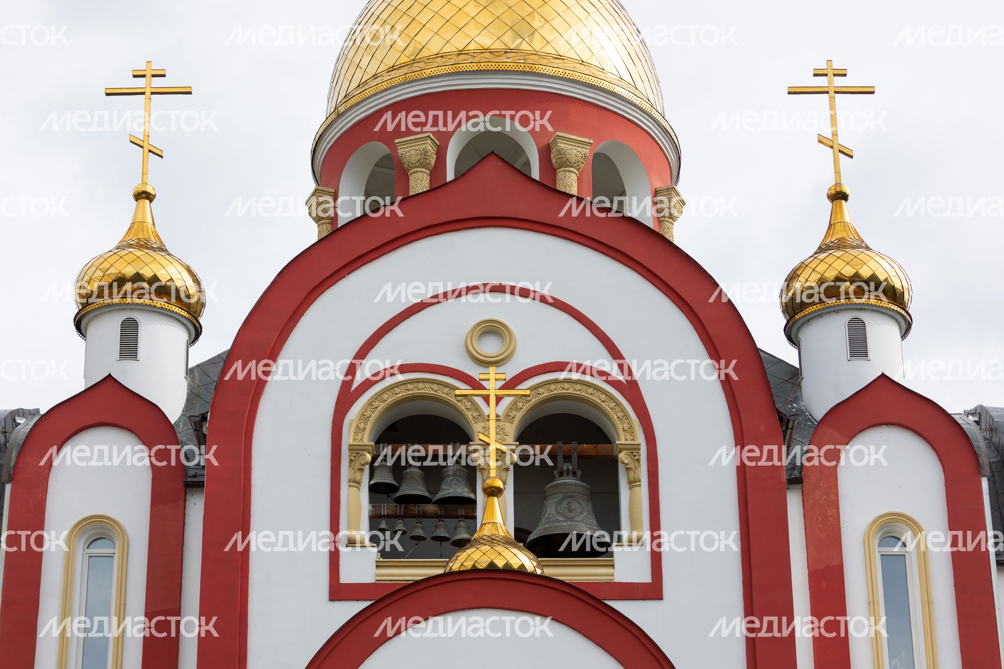 Храм Георгия Победоносца на Советском проспекте в городе Видное Ленинского округа Храм Георгия Победоносца на Советском проспекте в городе Видное Ленинского округа