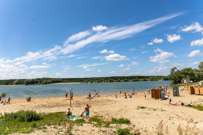 Ступино. Белопесоцкий пруд