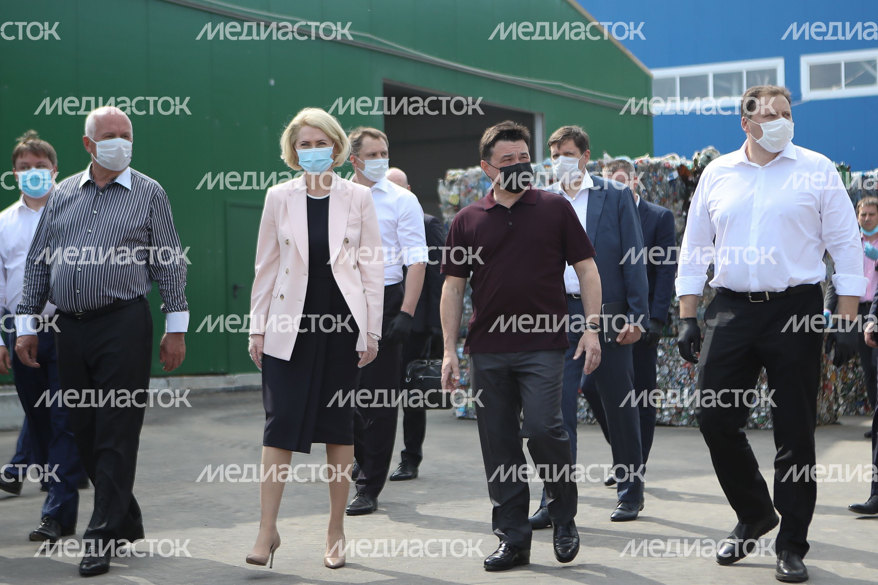 Открытие комплекса по переработке отходов «Дон» в городском округе Кашира