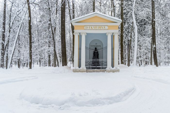 Красногорск. Усадьба «Архангельское». Зима