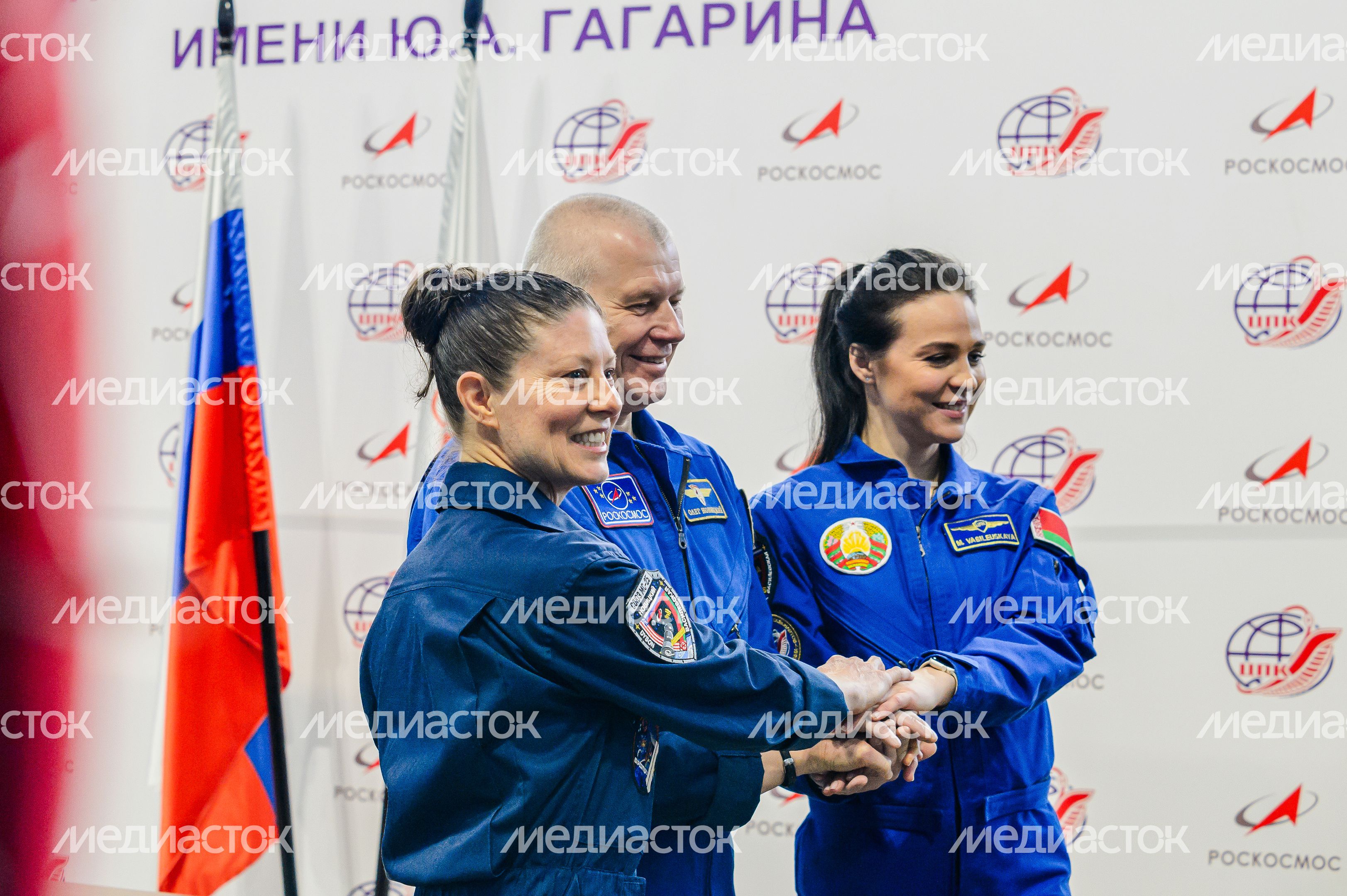 Звездный городок. Экзаменационные комплексные тренировки экипажей 21-й экспедиции посещения МКС