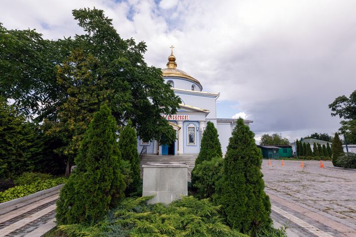 Церковь иконы Божией Матери Всех скорбящих Радость в Тимонино округа Лосино-Петровский