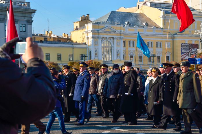 Митинг коммунистов в Москве