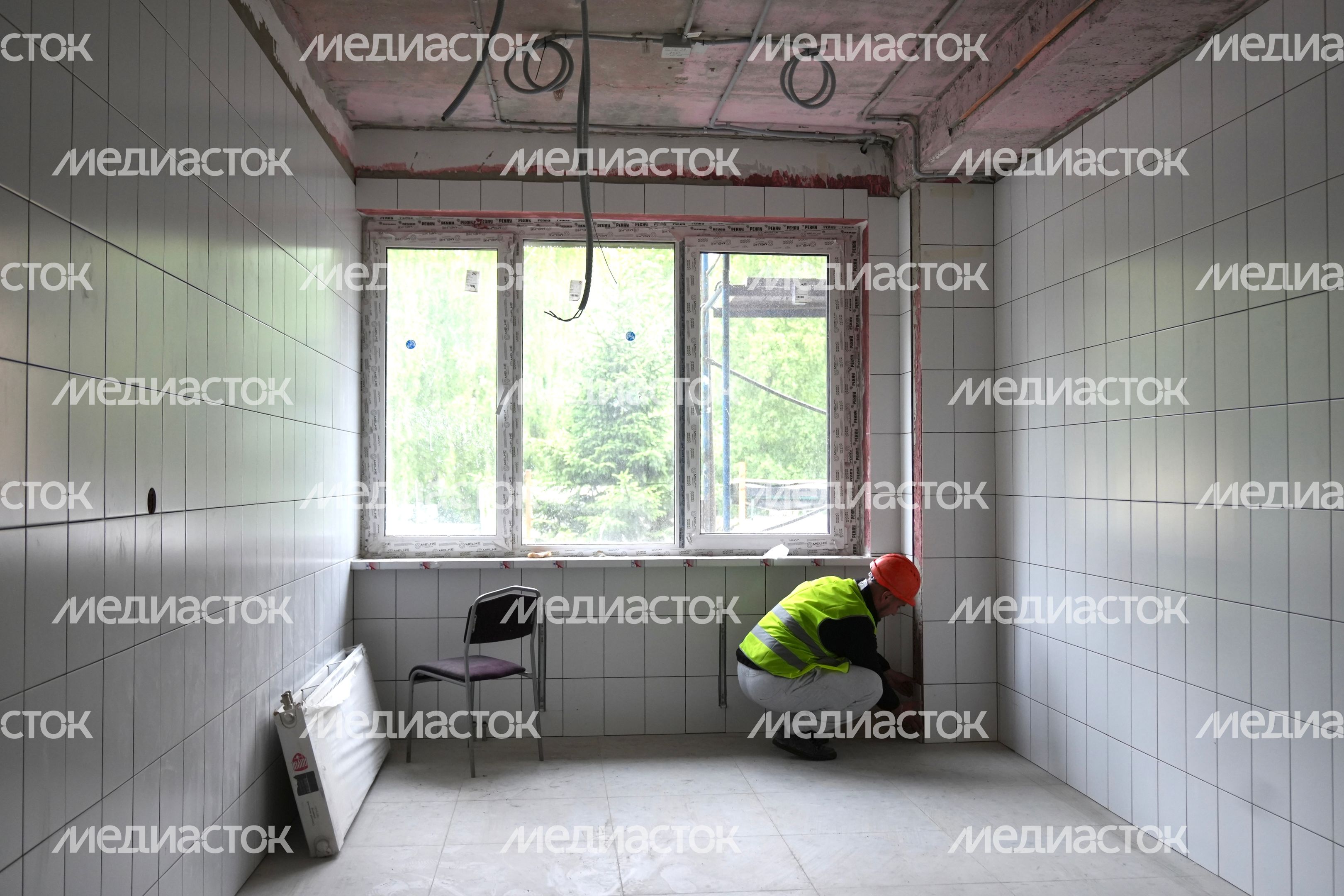 Капитальный ремонт главного корпуса Красногорского колледжа