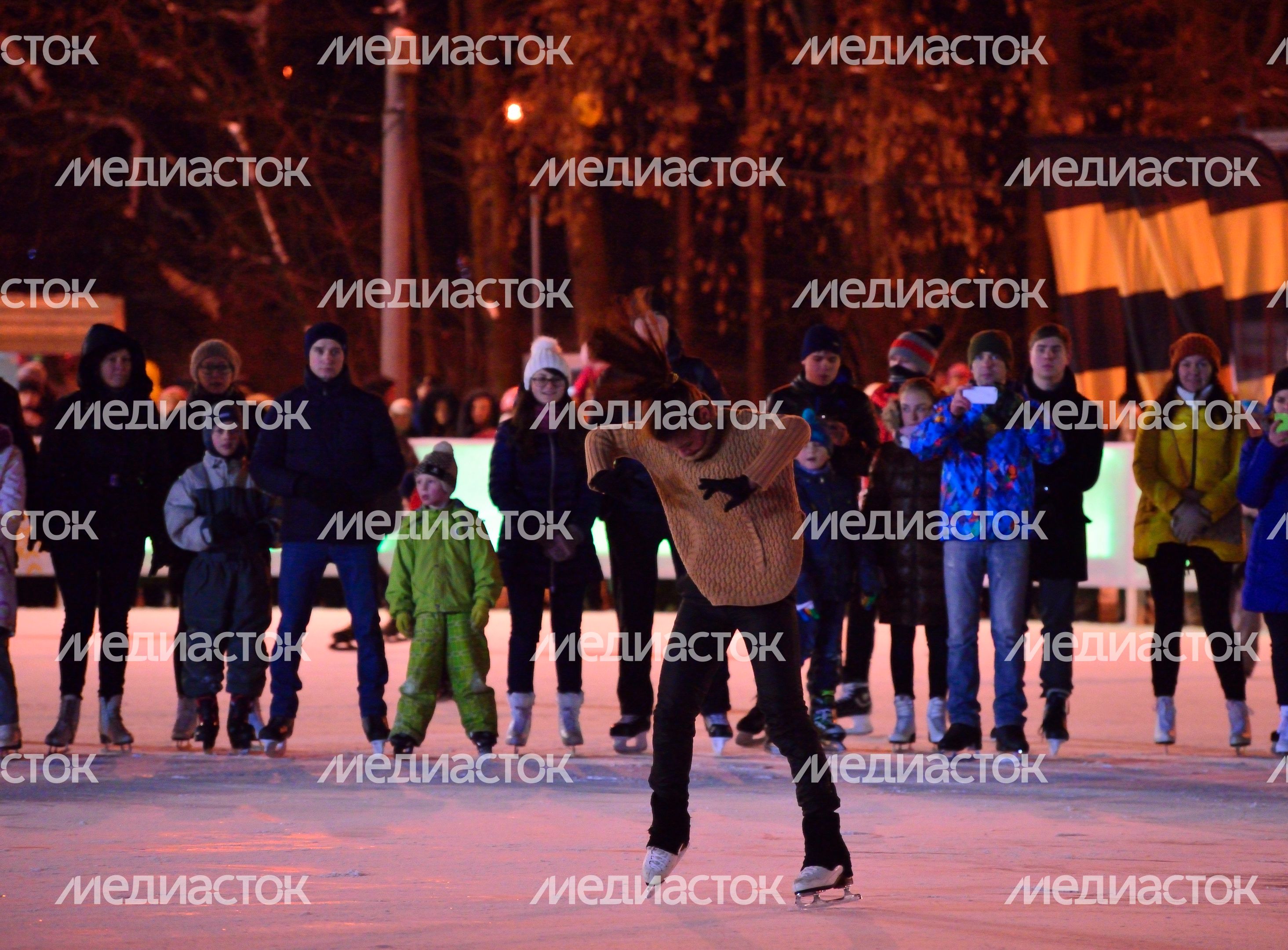 Открытие зимнего сезона в парке Сокольники