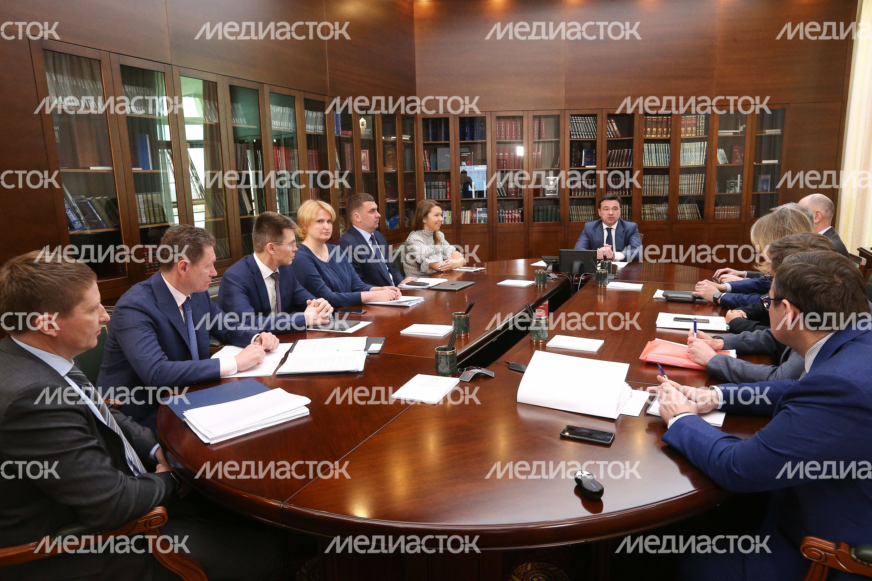 Совещание губернатора Подмосковья с руководящим составом областного Правительства