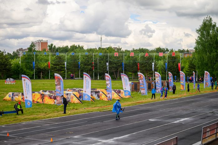 Турнир по пожарно-спасательному спорту в память о тренере В.И. Яблочкине в Подольске