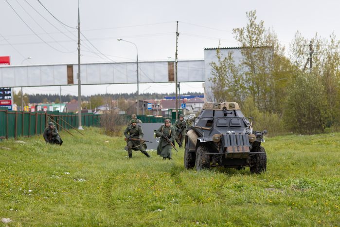Военно-историческая реконструкция "Третий удар. Освобождение Крыма"