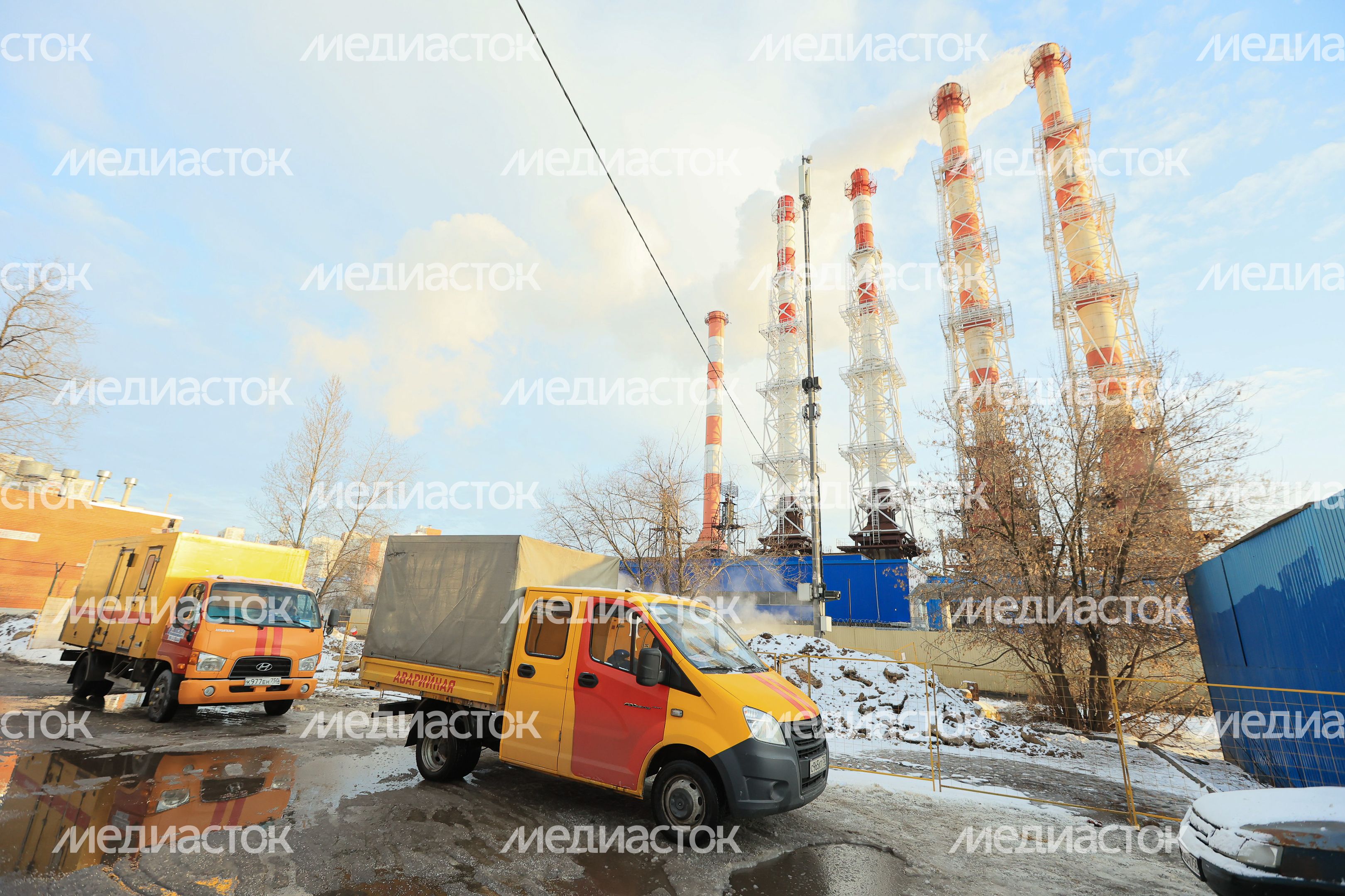 Посещение губернатором Подмосковья мкр. Новые Химки