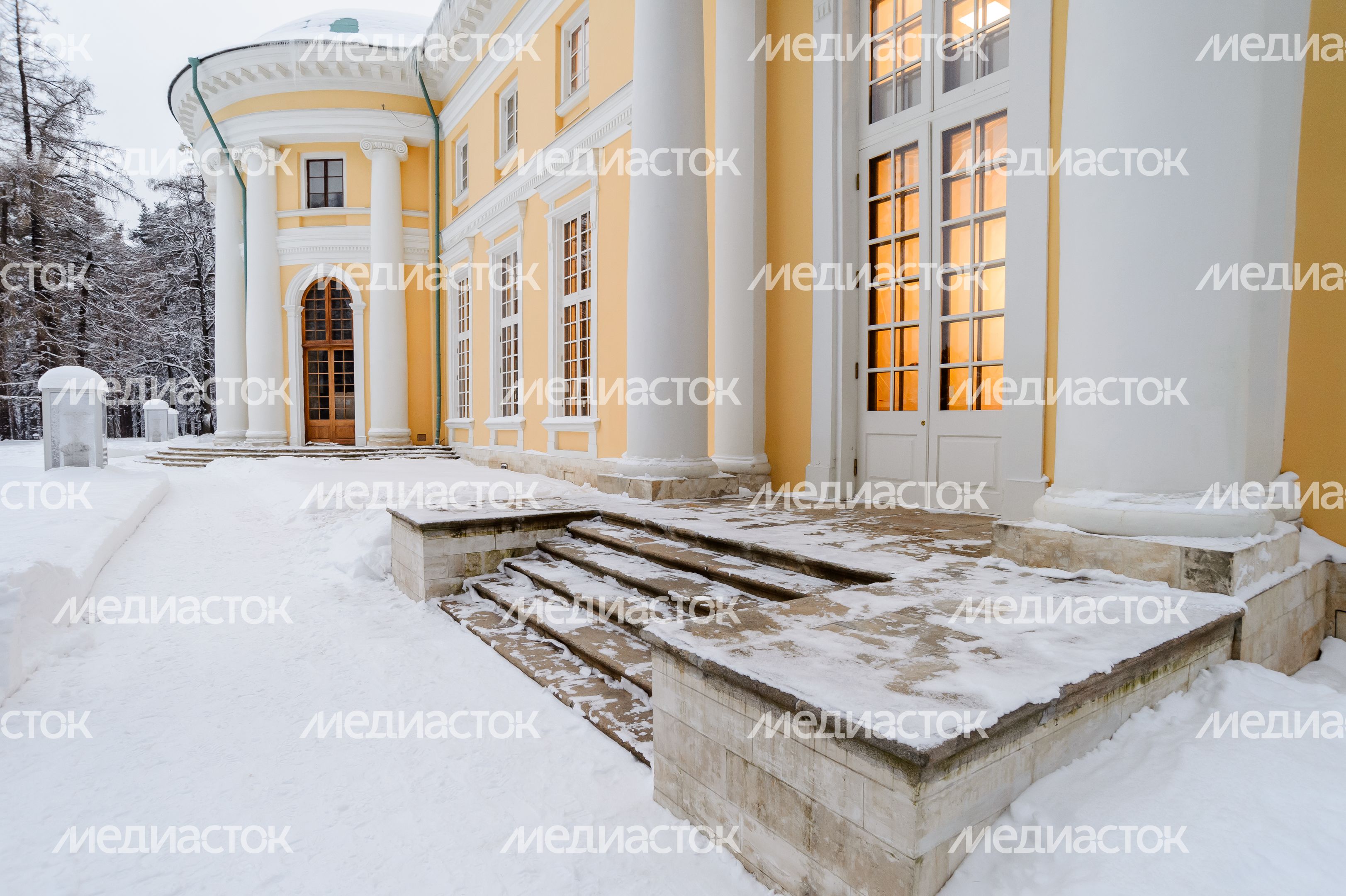 Красногорск. Усадьба «Архангельское». Зима Красногорск. Усадьба «Архангельское». Зима