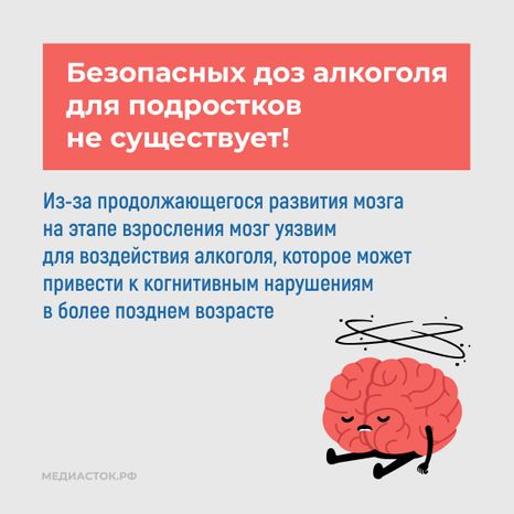 Алкоголь и развитие мозга квадрат 09
