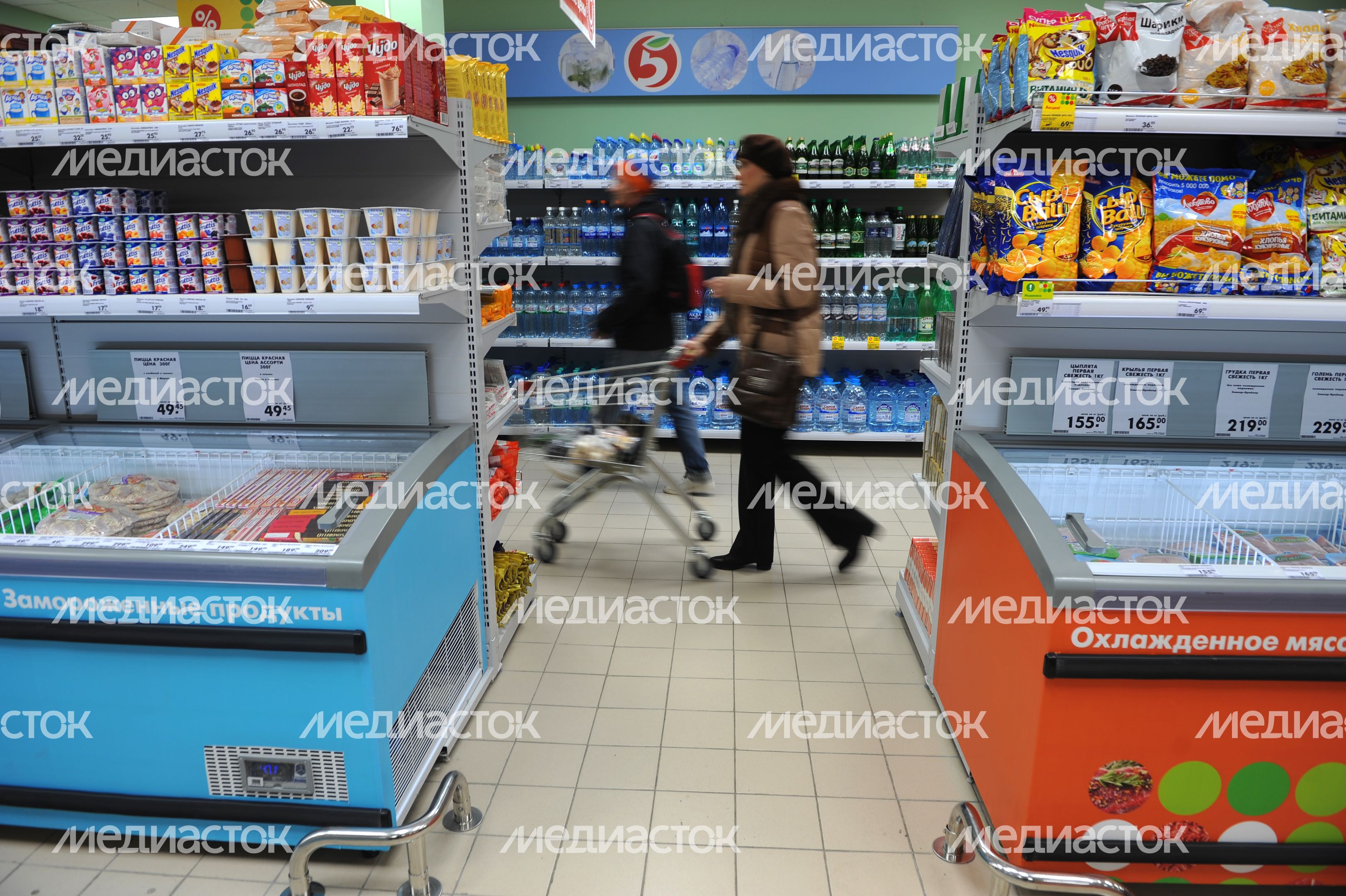 Открытие юбилейного магазина «Пятерочка» в Люберцах