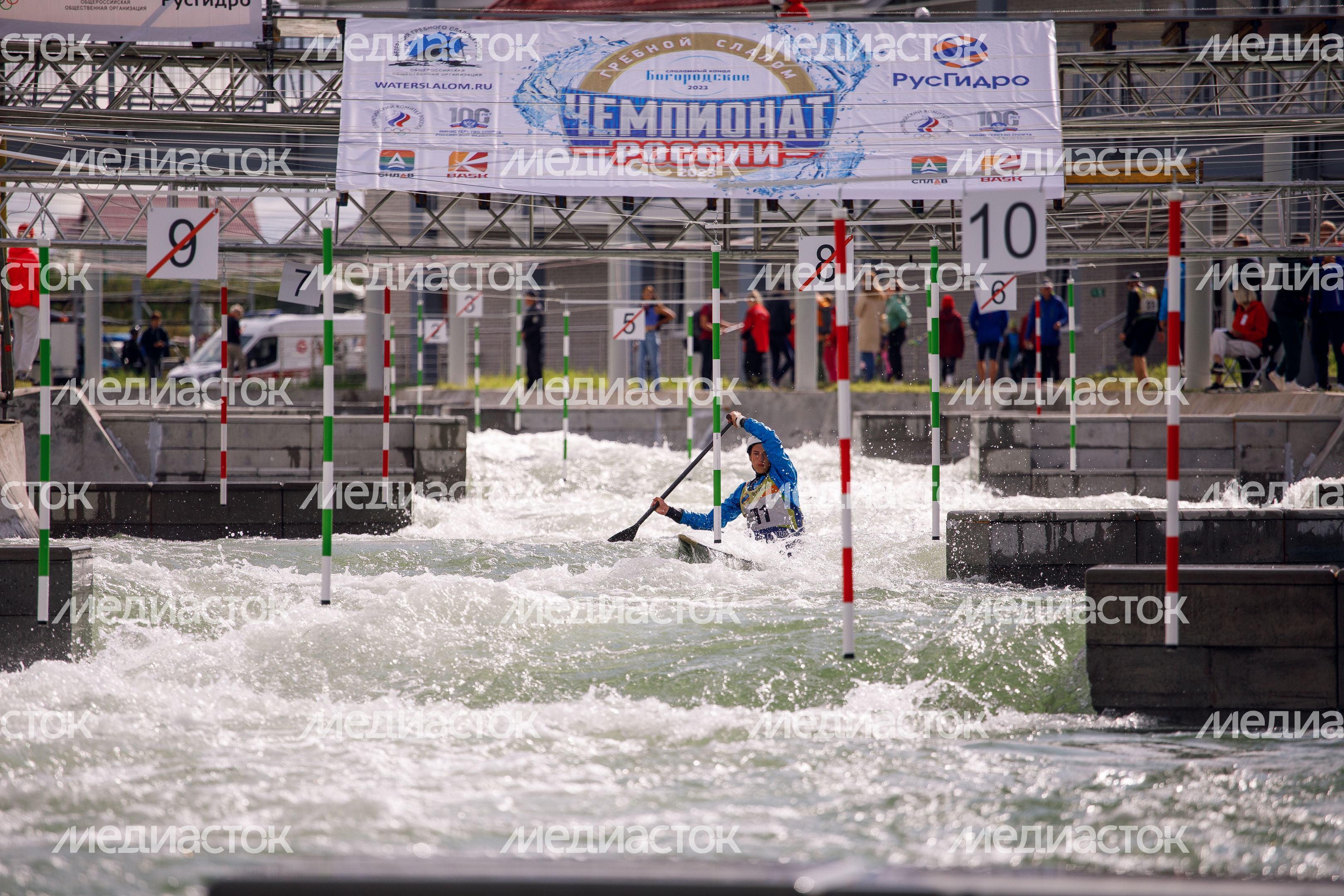 Чемпионат России по гребному слалому в Богородском