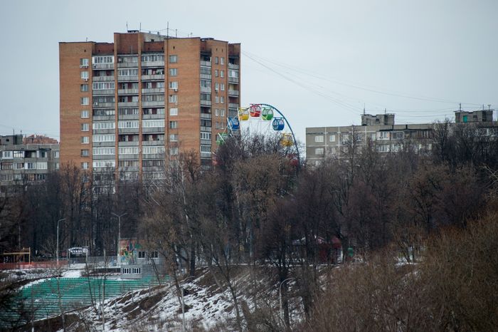 Вид города Подольск