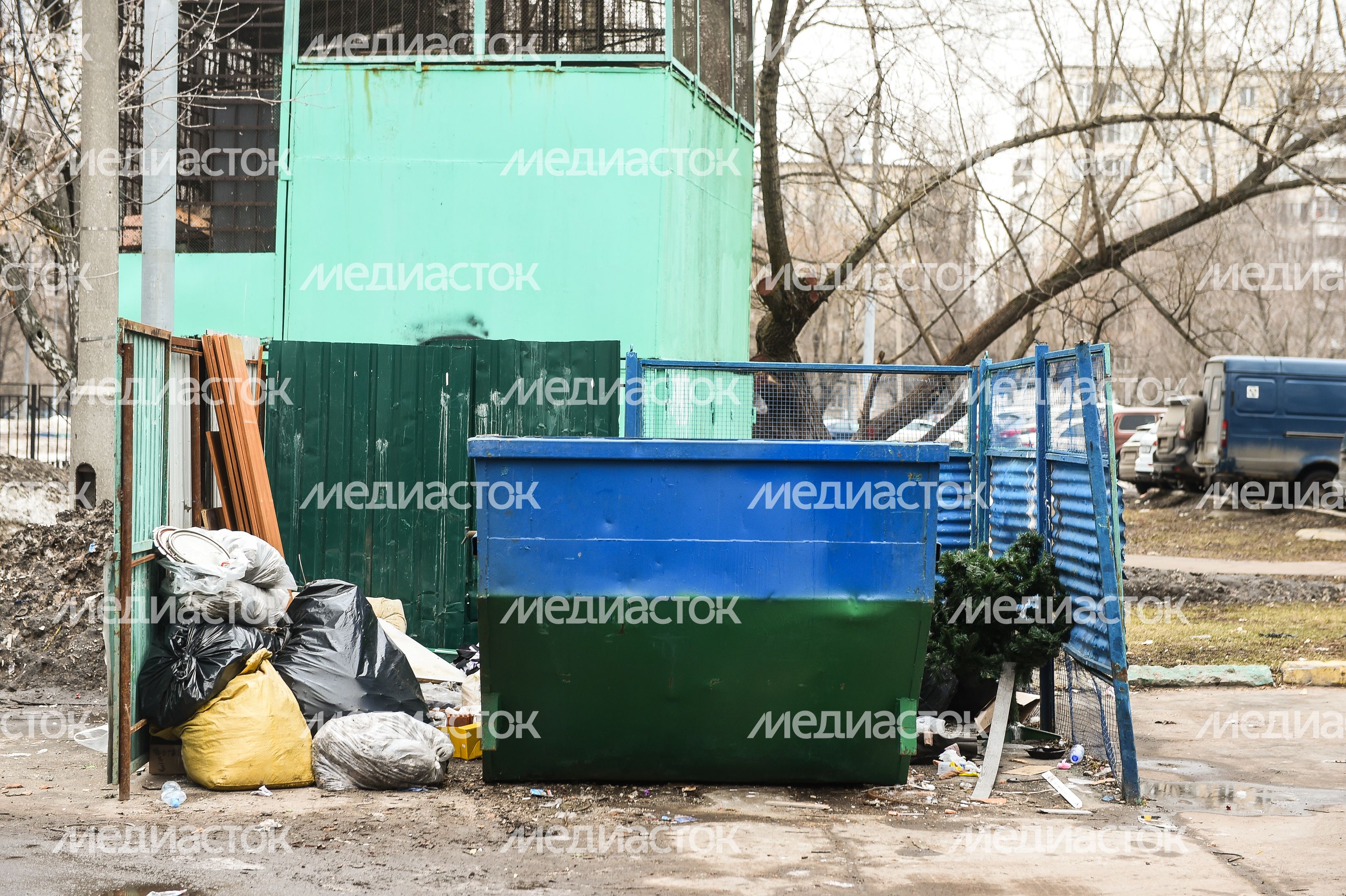 Места сбора Бытовых отходов в Москве