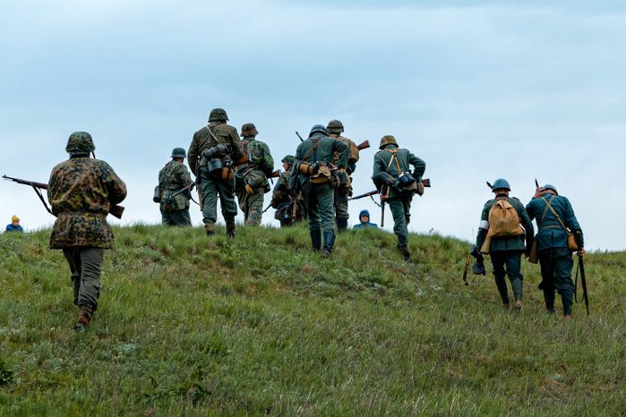 XIX Военно-исторический фестиваль "Огненная дуга" в Ступино