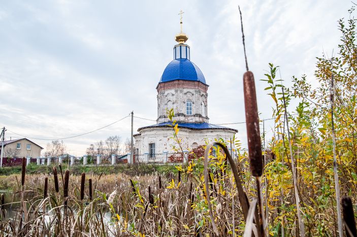 Храм Николая Чудотворца в посёлке Буденовец