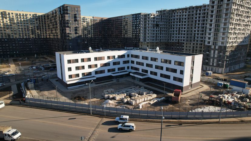 Строительство поликлиники на 540 посещений в смену в ЖК "Томилино парк"