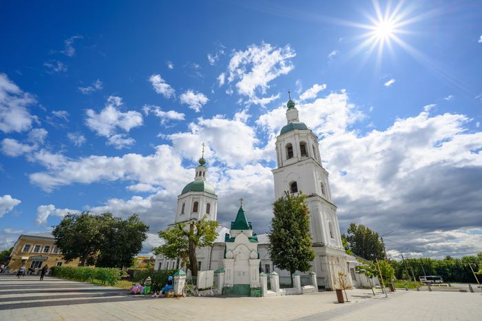 Храм Святой Троицы (церковь Святой Троицы Живоначальной) на территории Зарайского кремля