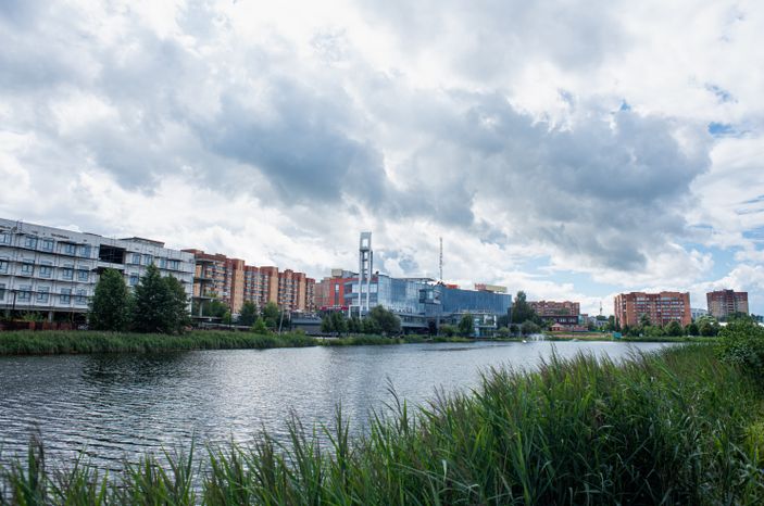 Летние виды города Дубна
