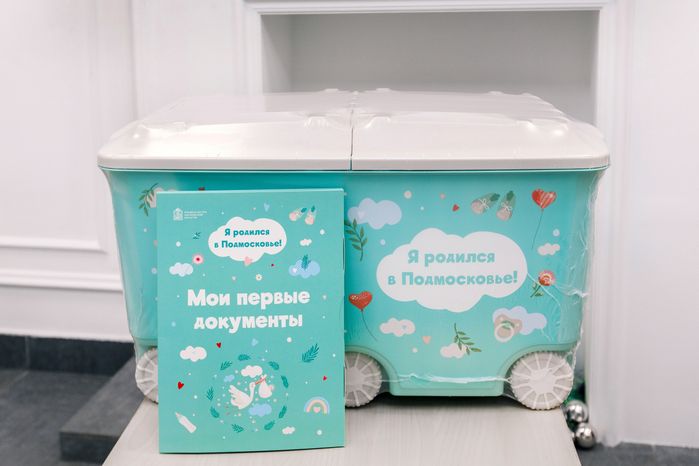 Подарочный набор для ребенка «Я родился в Подмосковье»