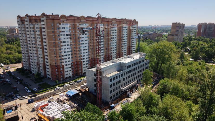 Строительство современной поликлиники для детей и взрослых в г. Голицыно Одинцовского округа