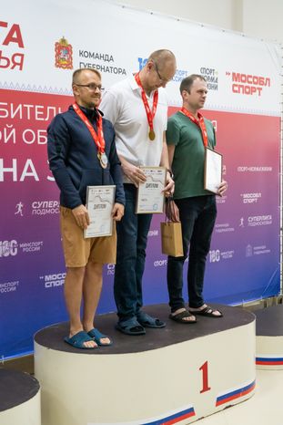 Соревнования по плаванию "Волна здоровья" в Рузе