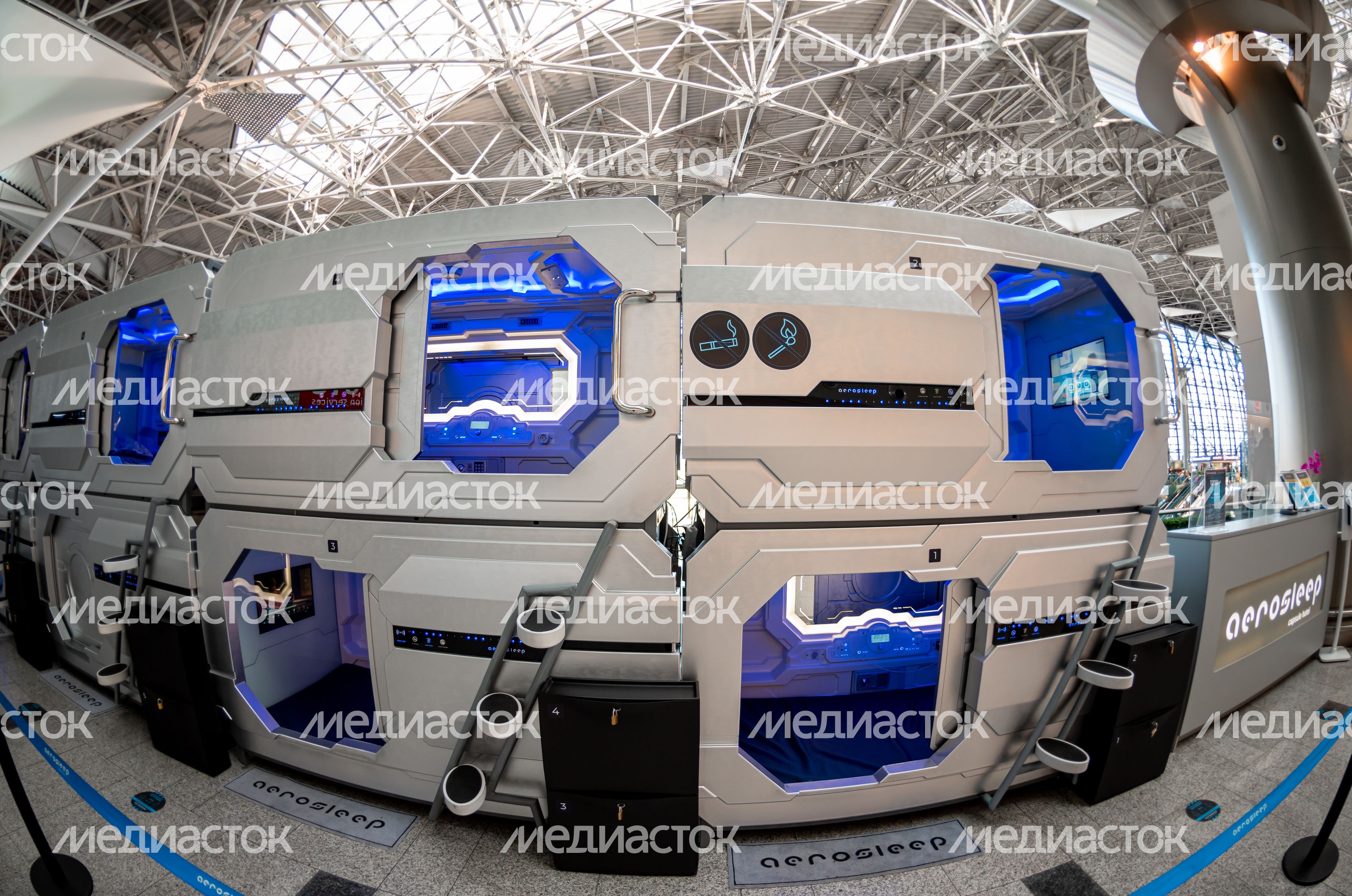Виды Капсульного отеля Aerosleep в аэропорту Внуково Виды Капсульного отеля Aerosleep в аэропорту Внуково