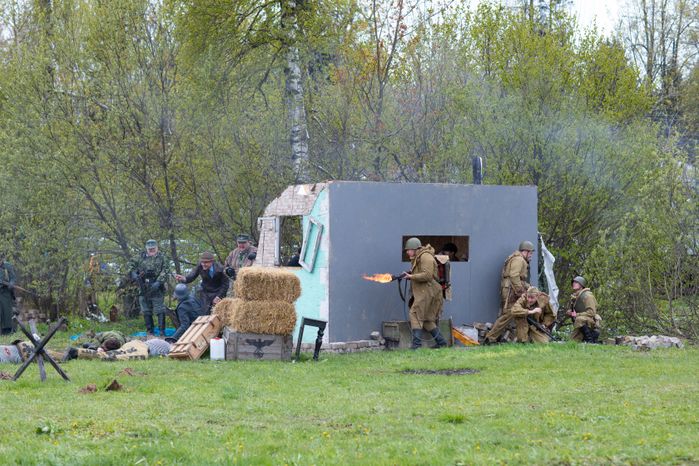 Военно-историческая реконструкция "Третий удар. Освобождение Крыма"