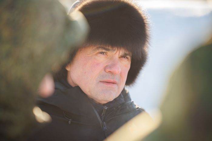 Андрей Воробьев посетил полигон в Московском высшем общевойсковом командном училище