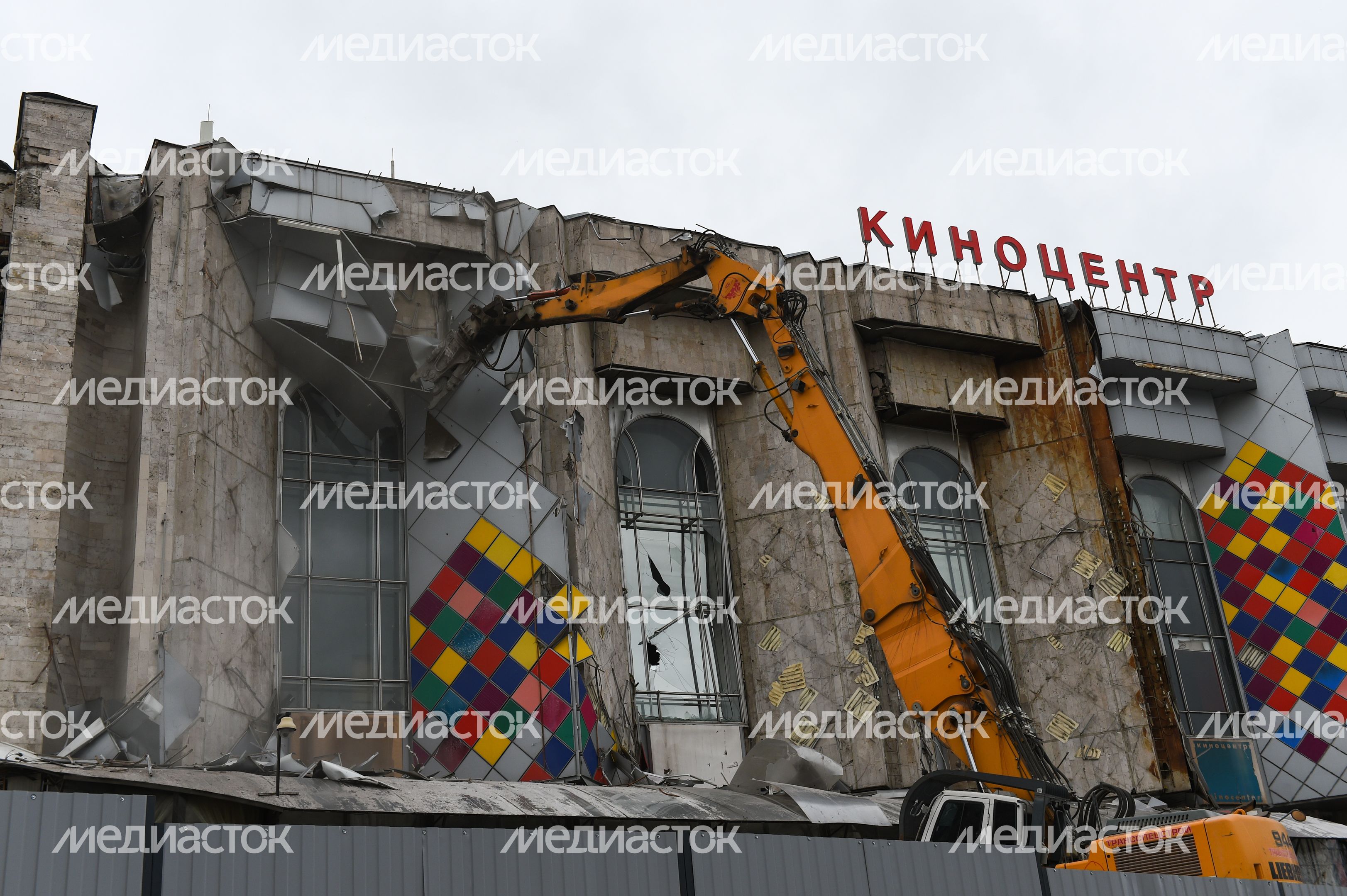 Снос кинотеатра «Соловей» в Москве