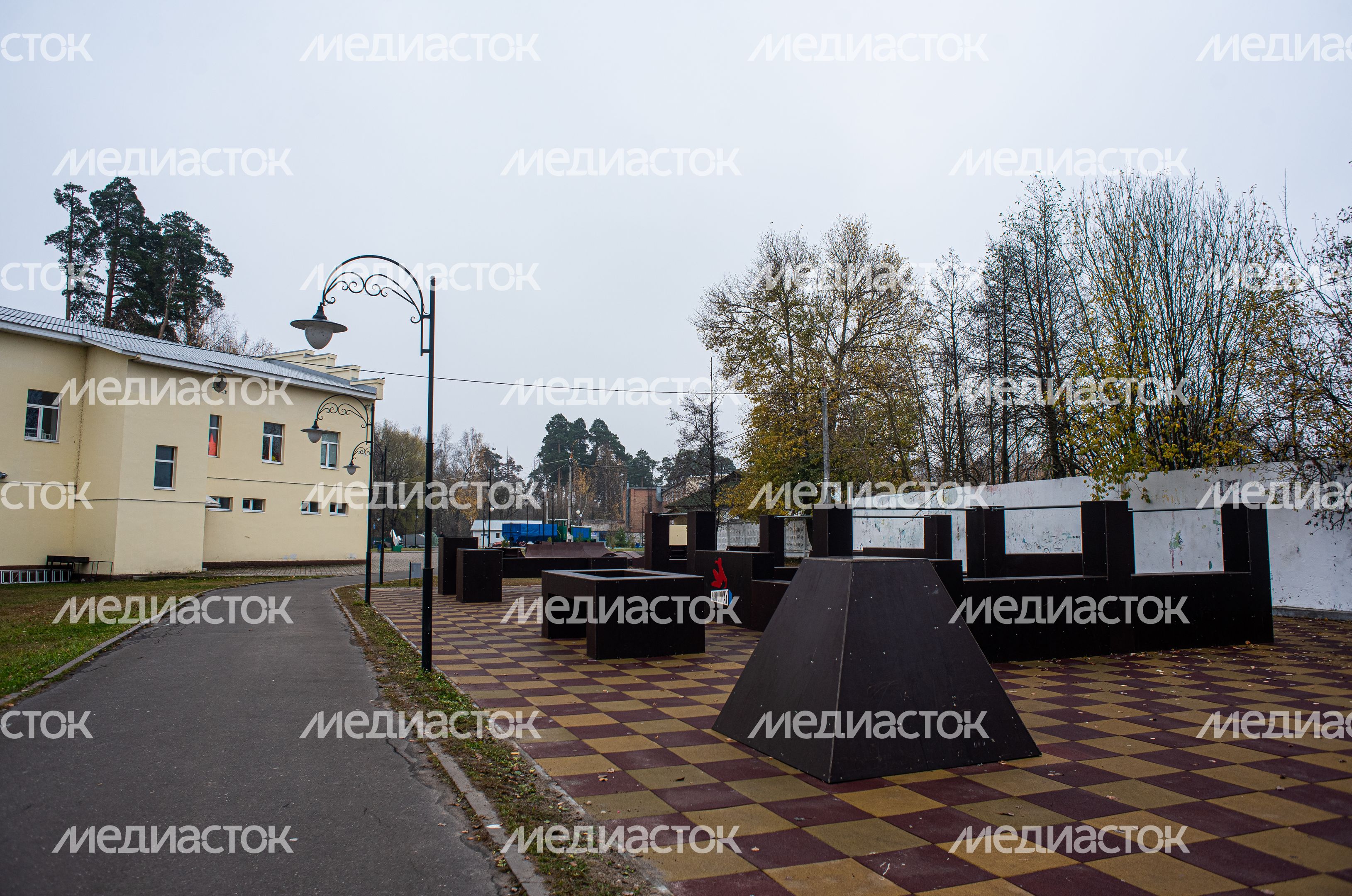 Осенние виды города Шатура