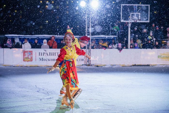 Котельники. Ледовый спектакль Татьяны Навки «Байки русской балалайки»
